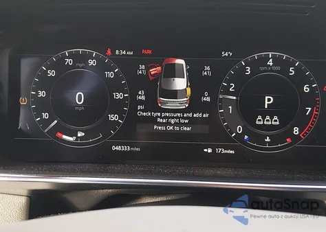 2022 Land Rover Range Rover z USA, uszkodzony, nr VIN SALGR2SU1NA463601